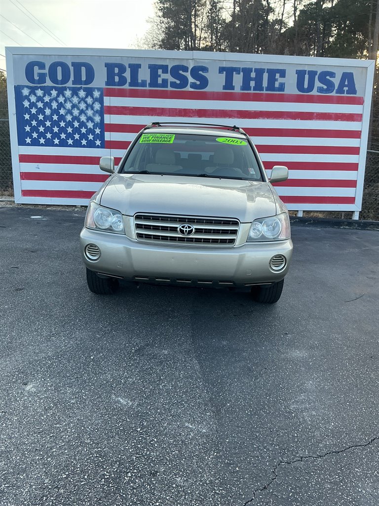 2003 Toyota Highlander Limited's photo
